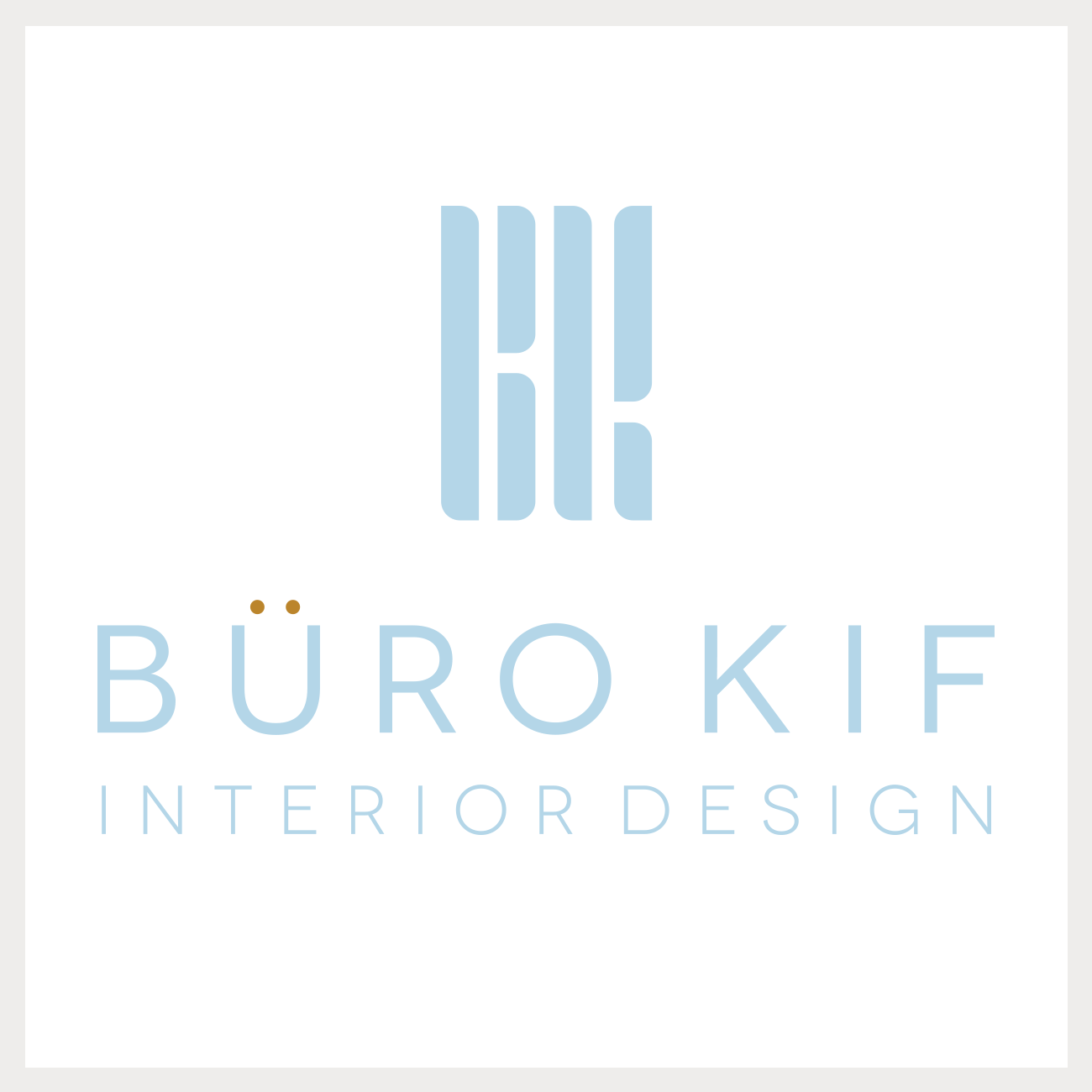 Identiteit voor büro KIF - interior design